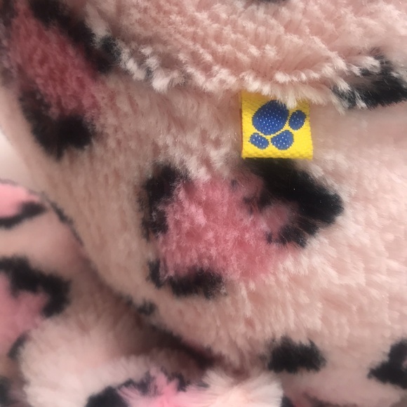 Build a Bear Pink Cheetah Plush Stuffed Animal 20” - Picture 6 of 7